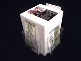 Porta Folder  A6 - Girat�rio - Mesa 